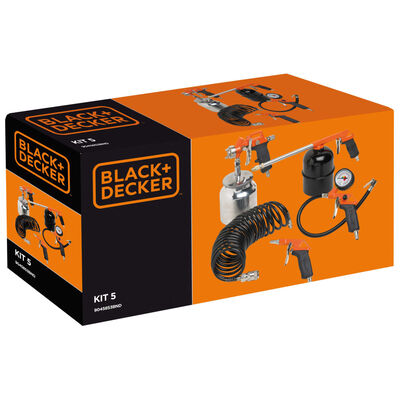 BLACK+DECKER 5-delige Luchtaccessoireset 1 L