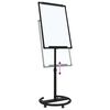 vidaXL Magnetisch whiteboard Zwart en Wit 62 x 62.5 x 197 cm EPS