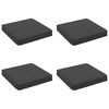 vidaXL 4-Piece Zitkussens VUGHT 4 pcs 100% Polyester Antraciet