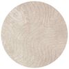 vidaXL Vloerkleden Rond PALMERAS Beige &Oslash; 160 CM Polyester