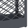 vidaXL Paraplu Standaard met opslag Antraciet 28 x 12 x 41 cm Staal