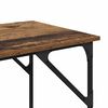 vidaXL Bureau Oud Hout 120 x 50 x 75 cm Bewerkt hout