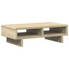 vidaXL Monitorstandaard 50x27x15 cm bewerkt hout sonoma eikenkleurig