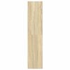 vidaXL Boekenkast 60x24x109 cm bewerkt hout sonoma eikenkleurig