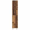 vidaXL Hoge kast Oud Hout 69,5 x 34 x 180 cm Bewerkt hout