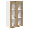 vidaXL Hangkast met opslag Artisan Eiken 60 x 31 x 100 cm Bewerkt hout