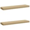 vidaXL 2-delige Bankkussens VUGHT 2 st 100% Polyester Beige