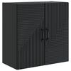 vidaXL Wandkast Zwart 59 x 31 x 60 cm Bewerkt hout