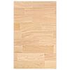 vidaXL Keuken werkblad rechthoekig 40x63,5x2,7 cm massief eikenhout