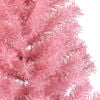 vidaXL Kunstmatig Voorverlicht Kerstboom met 150 LED Roze 120 cm PVC