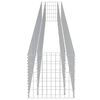 vidaXL Gabion plantenbak verhoogd 540x50x50 cm gegalvaniseerd staal