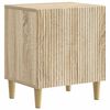 vidaXL Nachtkastje Sonoma Eiken 43 x 34,5 x 50 cm Bewerkt hout