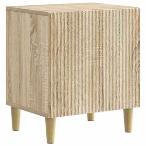 vidaXL Nachtkastje Sonoma Eiken 43 x 34,5 x 50 cm Bewerkt hout