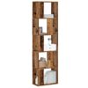 vidaXL Boekenkast 5-laags 45x23,5x162,5 cm bewerkt hout oud hout