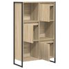 vidaXL Boekenkast Sonoma 68 x 30 x 108.5 cm Bewerkt hout