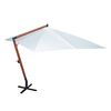 vidaXL Parasol 300x400 cm wit