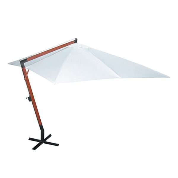 vidaXL Parasol 300x400 cm wit