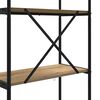 vidaXL Boekenkast Artisan Eiken 60 x 30 x 146 cm Bewerkt hout