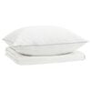vidaXL 90% ganzen dons dekbedset FULDA 2 st 135 x 200 cm Zomer 100 GSM