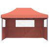 vidaXL Partytent Terracotta 279 x 410 x 315 cm Oxford Stof