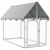 vidaXL Hondenkennel voor buiten met dak 200x100x150 cm