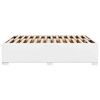 vidaXL Bedframe kunstleer wit 140x200 cm