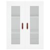 vidaXL Wandkast 69,5x34x90 cm wit