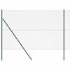 vidaXL Grond Fix Gelast Draadhek 25 x 1,6 m (B x H) PVC-Coated Staal