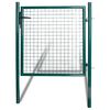 vidaXL Enkele deur 100x100 cm gepoedercoat staal