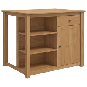 vidaXL Keuken Eiland Set 2 st PANAMA Honing Wax 112 x 77 x 90 cm