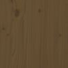 vidaXL Compostbak 82,5x82,5x99,5 cm massief grenenhout honingbruin