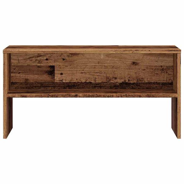vidaXL Tv-meubel 80x40x40 cm bewerkt hout oud houtkleurig