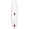 vidaXL Stand-up paddleboard opblaasbaar met zeilset rood en wit