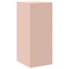 vidaXL Bestandenkast Roze 44 x 50 x 106,5 cm Koudgewalst Staal