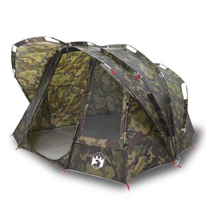 vidaXL Vistent 5-persoons waterdicht camouflage