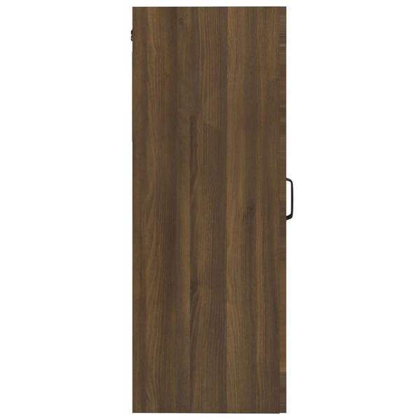 vidaXL Hangkast 69,5x34x90 cm bruin eikenkleur