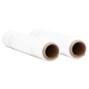 vidaXL Stretchfilm 2 st transparant 17 &mu;m 50 cm x 150 m