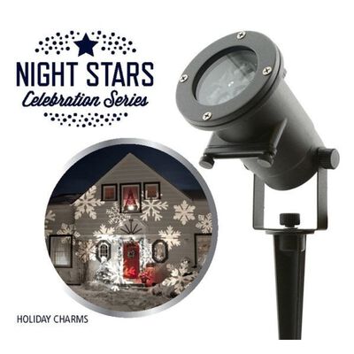 Night Stars LED-lamp Holiday Charms 6 patronen 12 W NIS004