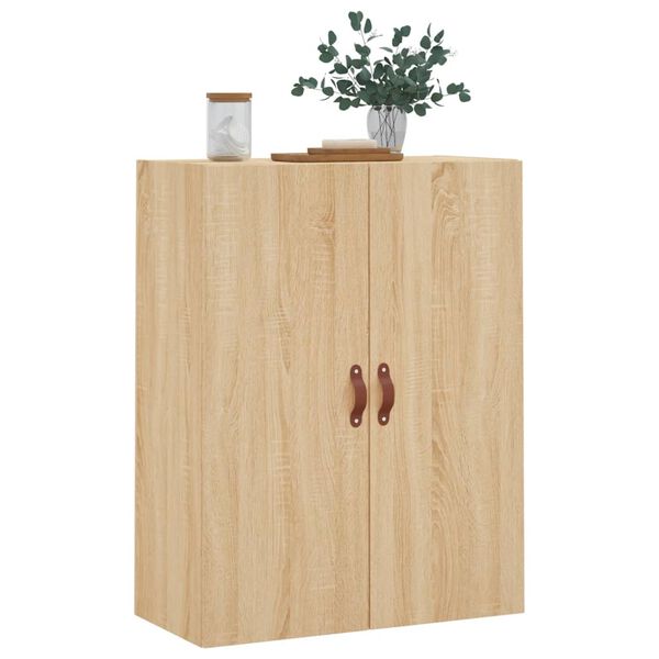 vidaXL Wandkast 69,5x34x90 cm sonoma eikenkleurig