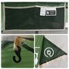vidaXL Tent 2-persoons waterdicht groen
