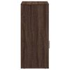 vidaXL Opbergkast 56,5x39x90 cm bewerkt hout bruin eikenkleurig