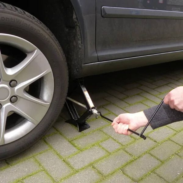 Carpoint Schaarkrik 1000 kg zwart