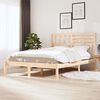 vidaXL Bedframe zonder matras massief grenenhout 120x190 cm