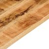 vidaXL Tafelblad vierkant 70x70x1,5 cm massief ruw mangohout