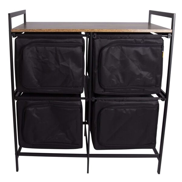 Bo-Camp Kookkast Lawton zwart