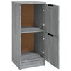 vidaXL Dressoir 30x30x70 cm bewerkt hout grijs sonoma eikenkleurig