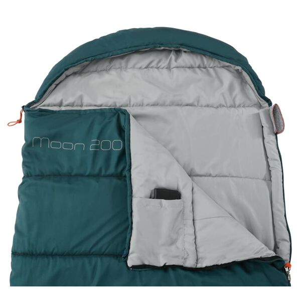Easy Camp Slaapzak Moon 200 groenblauw