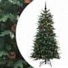 vidaXL Kunstmatige Inklapbare Kerstboom 150 cm 150 LED's Warmwit
