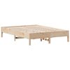 vidaXL Bedframe zonder matras massief grenenhout 150x200 cm