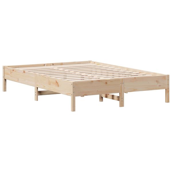vidaXL Bedframe zonder matras massief grenenhout 150x200 cm